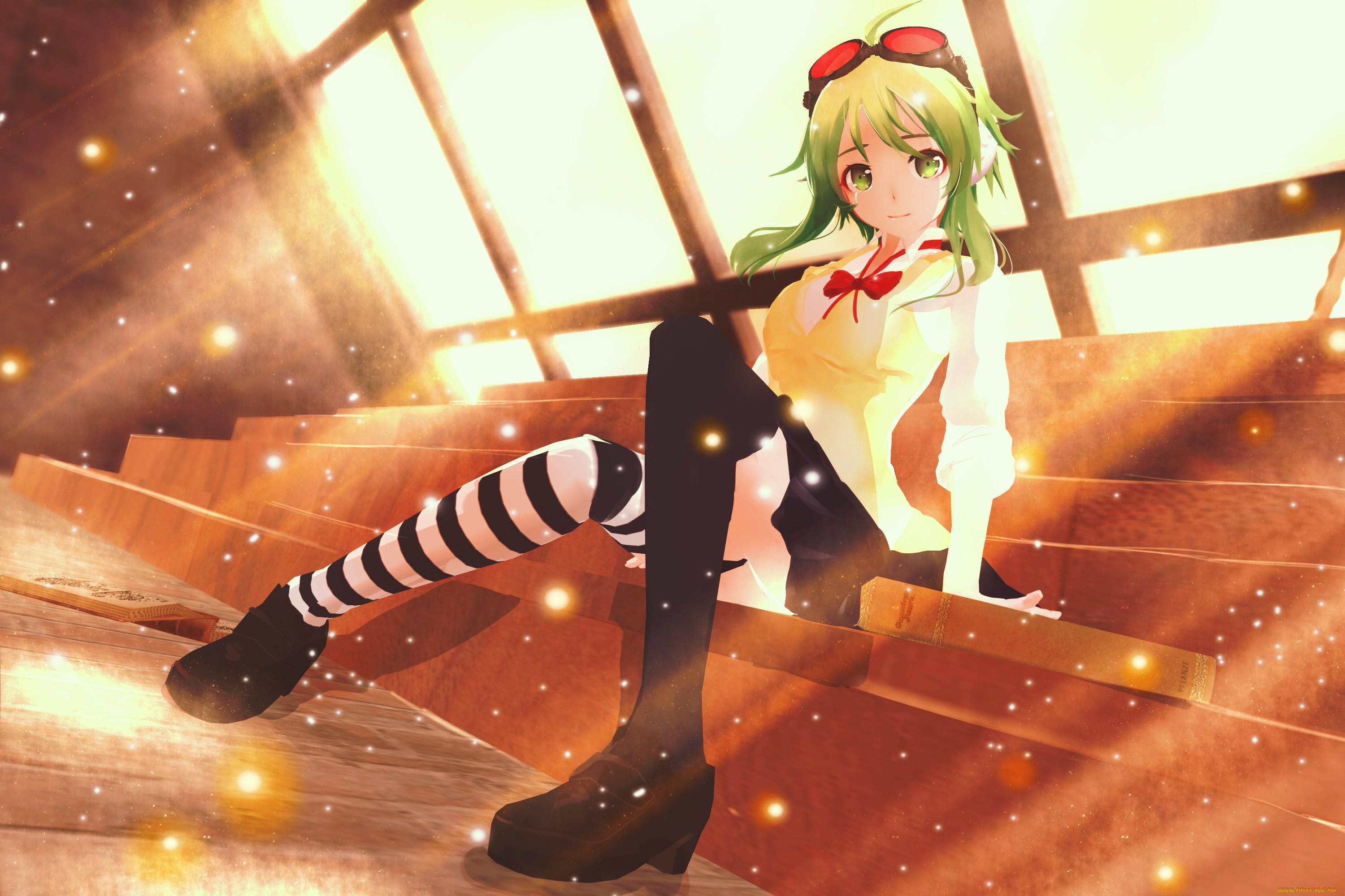 , vocaloid, gumi, awakawayui